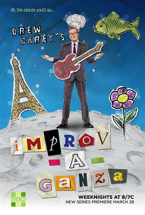 Drew Carey's Improv-a-Ganza (on GSN) on Behance