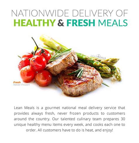 Lean Meals - Always fresh, never frozen nationwide healthy food ...