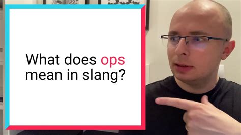 What does ops mean? - Merlin Dictionary - YouTube