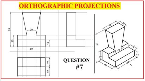 Types Of Orthographic Projection In Technical Drawing - Design Talk