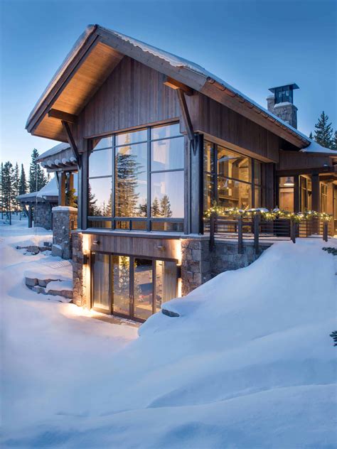 Spanish Peaks Custom Home - Big Sky Build | Modern mountain home ...