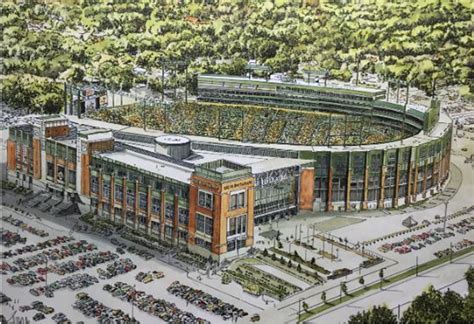 Lambeau Field, Green Bay Packers football stadium - Stadiums of Pro ...