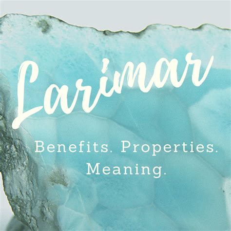 Larimar Stone Benefits, Properties, and Meaning - RemedyGrove