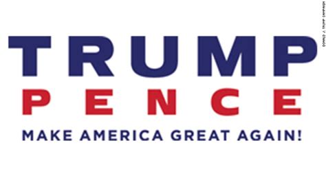 Trump-Pence unveils modified logo - CNNPolitics.com