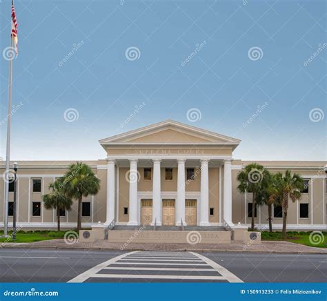 Florida Supreme Court Building Tallahassee Stock Image - Image of ...