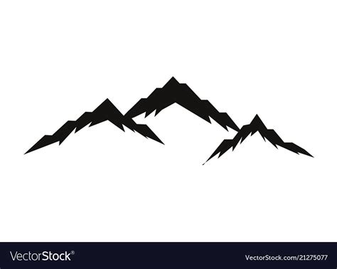 Hills Silhouette Vector