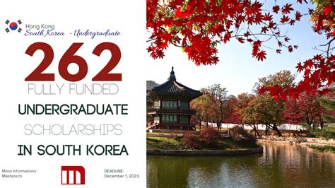 Global Korea Scholarship GKS for Undergraduate Degrees