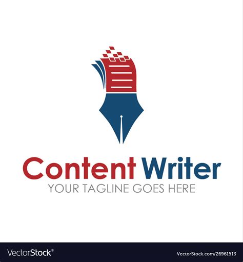 Content writer Royalty Free Vector Image - VectorStock