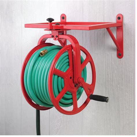 Revolution Wall-Mount Rotating Water Hose Reel — Gempler's