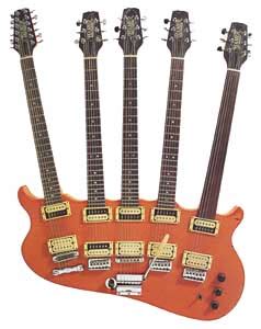 History of the multi Neck Guitars.:))