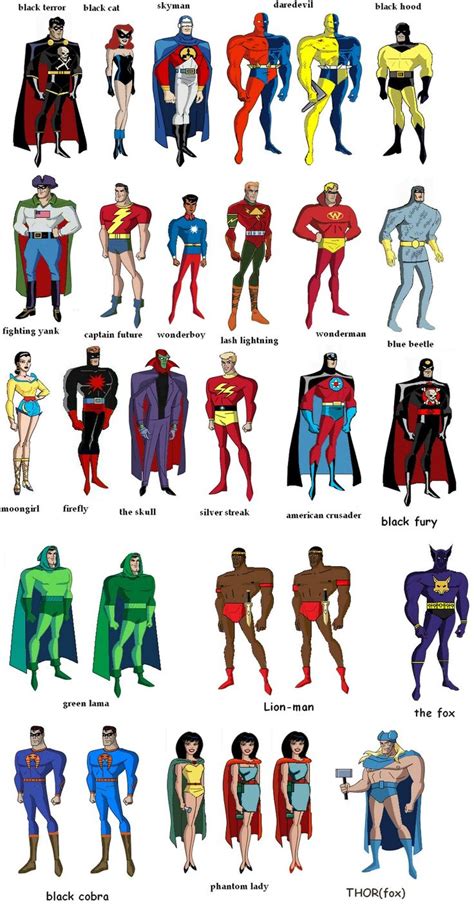 Public domain superheroes | Comic book heroes, Comic books art, Comic ...