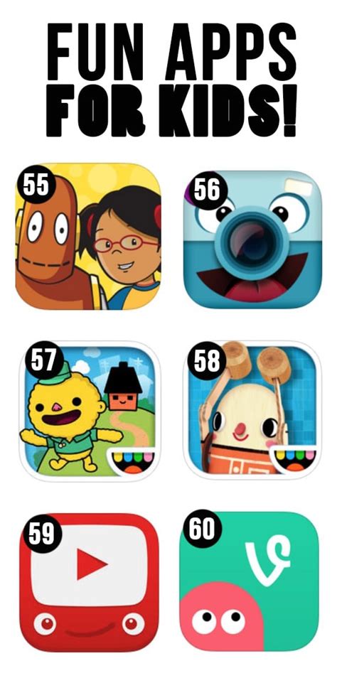 100 of the BEST Apps, YouTube Channels & Websites for Kids!