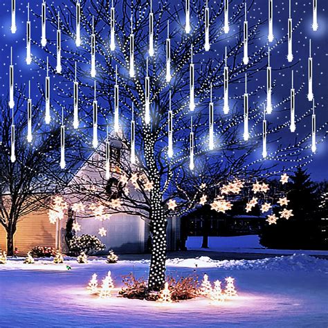 Snow Falling Christmas Lights