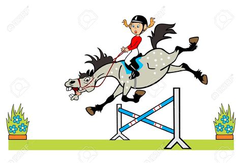 Horse Jumping Clipart | Free download on ClipArtMag