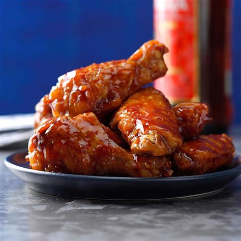 Honey-Barbecue Chicken Wings Recipe | Taste of Home