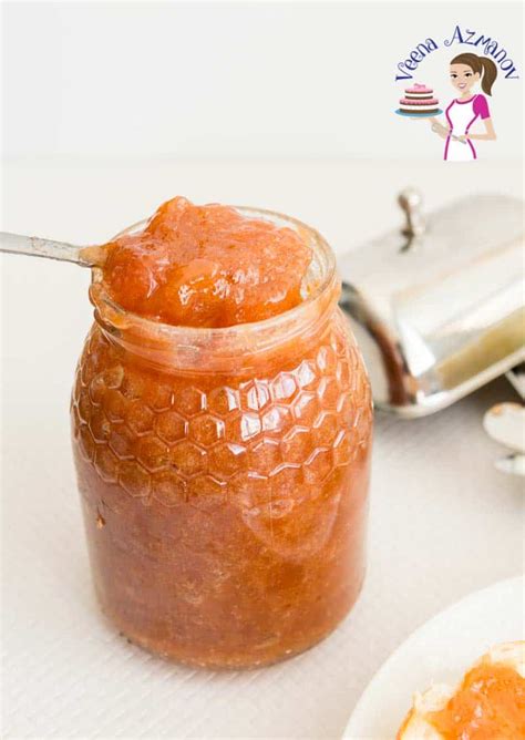 Plum Peach Jam without Pectin - Veena Azmanov