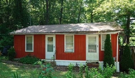 c.1965 Small Waterfront Cabin Along Cove Inlet Off Lake of the Ozarks ...