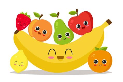 Cool fruit set 566625 Vector Art at Vecteezy