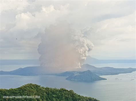 Taal Volcano Eruption - January 12, 2020 - Happy and Busy Travels