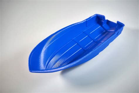 Sample Print (F410 3D Printer): Model Boat Hull - Fusion 3 Design