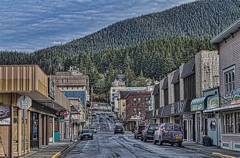 Downtown Ketchikan Alaska Photograph by Timothy Latta - Pixels