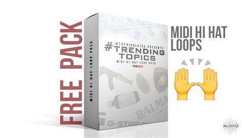 Download The Trending Topics MIDI Hi Hat Pattern Pack [FREE] » AudioZ