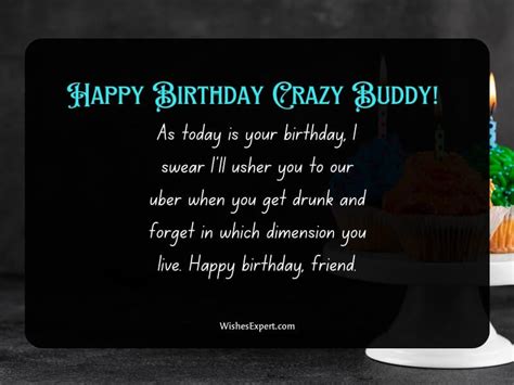 25+ Best Birthday Wishes for Crazy Friend