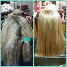 beautiful before and after hair color. red and copper blonde natural ...