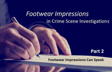 Footwear Impressions in Crime Scene Investigations _ Part 2 Footwear ...