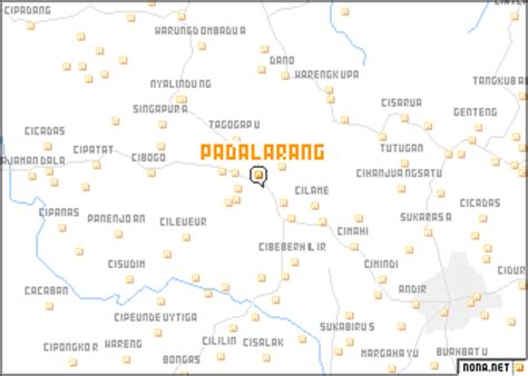 Padalarang (Indonesia) map - nona.net