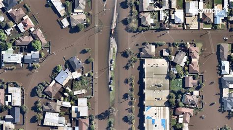 Aerial shots reveal full scale of Victoria's flood disaster - nccRea