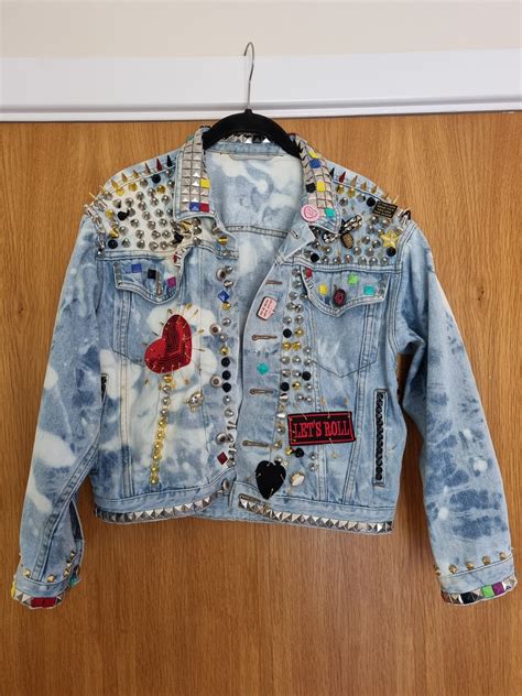 CUSTOM JEAN JACKET Denim Jacket | Etsy