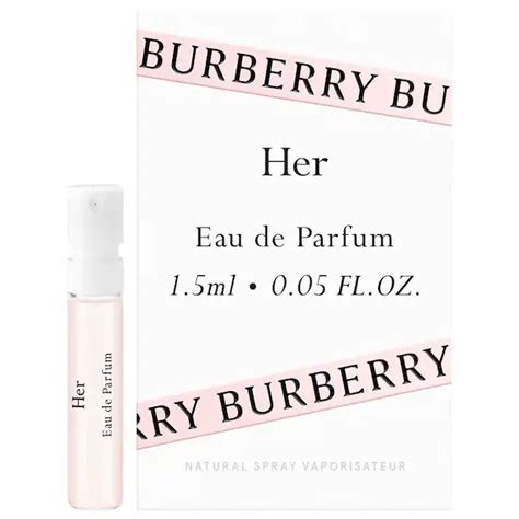 Burberry Her Eau de Parfum Sample Perfume Vial - International Makeup