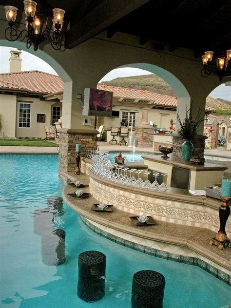 Unique pool bar ideas - enjoy your summer days and nights