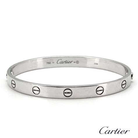 Used Cartier Love Bracelet Size 19 | semashow.com