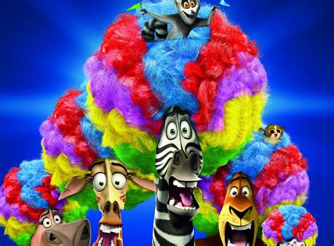 Madagascar 3 Europe's Most Wanted Circus..., Madagascar characters ...