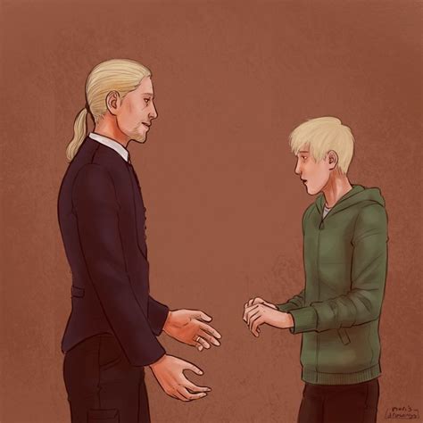 Draco and Scorpius | Harry potter anime, Harry potter draco malfoy ...