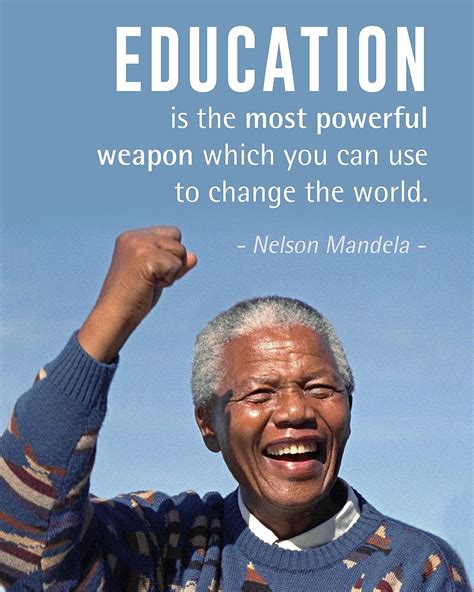 Nelson Mandela Quotes On Knowledge