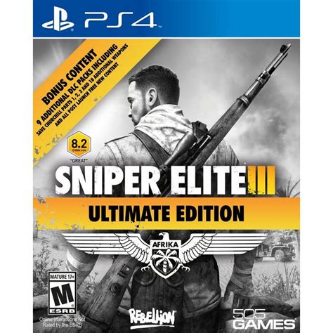 Trade In Sniper Elite 3 Ultimate - PlayStation 4 | GameStop