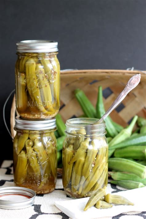 Delicious Summer Pickled Okra Recipe | The Country Chic Cottage