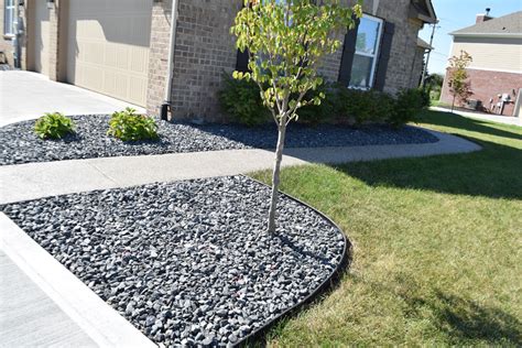 Maylen Black | Indianapolis Decorative Rock | McCarty Mulch