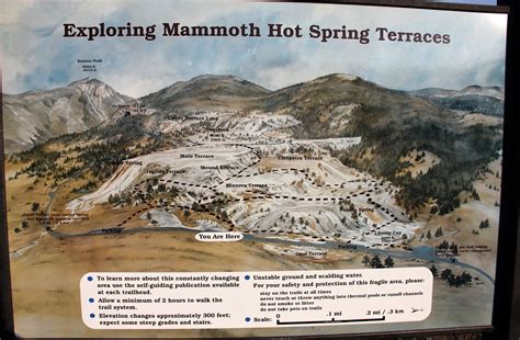 Map of Mammoth Hot Springs | Yellowstone National Park | Flickr