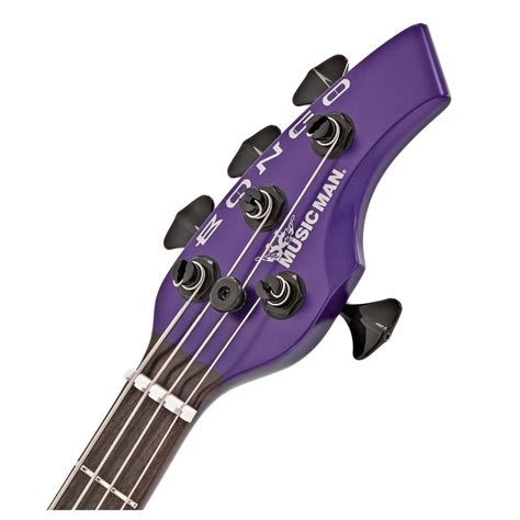 Music Man Bongo 4 H Bass, Firemist Purple at Gear4music