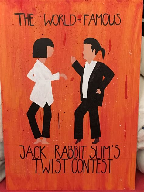 Fan art Pulp Fiction Jack Rabbit Slim‘s Twist Contest Jack Rabbit, The ...