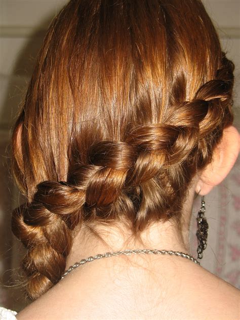 Another view of the Katniss Everdeen braid. Hairstyle by Leah Andrews ...