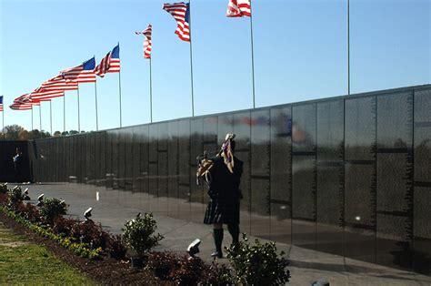 Vietnam Veterans Memorial Wall - a wall that the U.S.