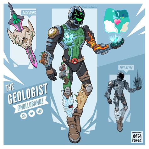 [Skin Concept] - The Geologist ! A strange character from a lost world ...