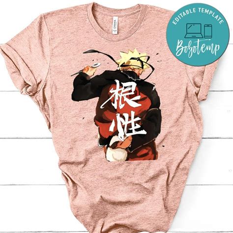 Men Naruto Anime Inspired T-Shirt | Bobotemp