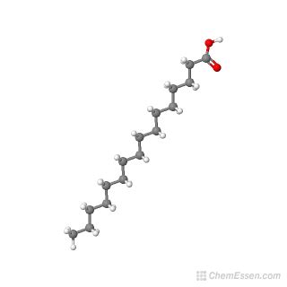 Chemical Structure of Palmitic acid - C16H32O2 | Mol-Instincts