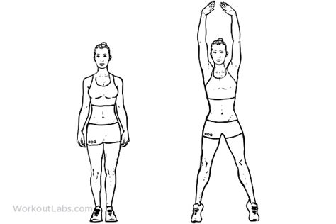 Jumping Jacks / Star Jumps | WorkoutLabs